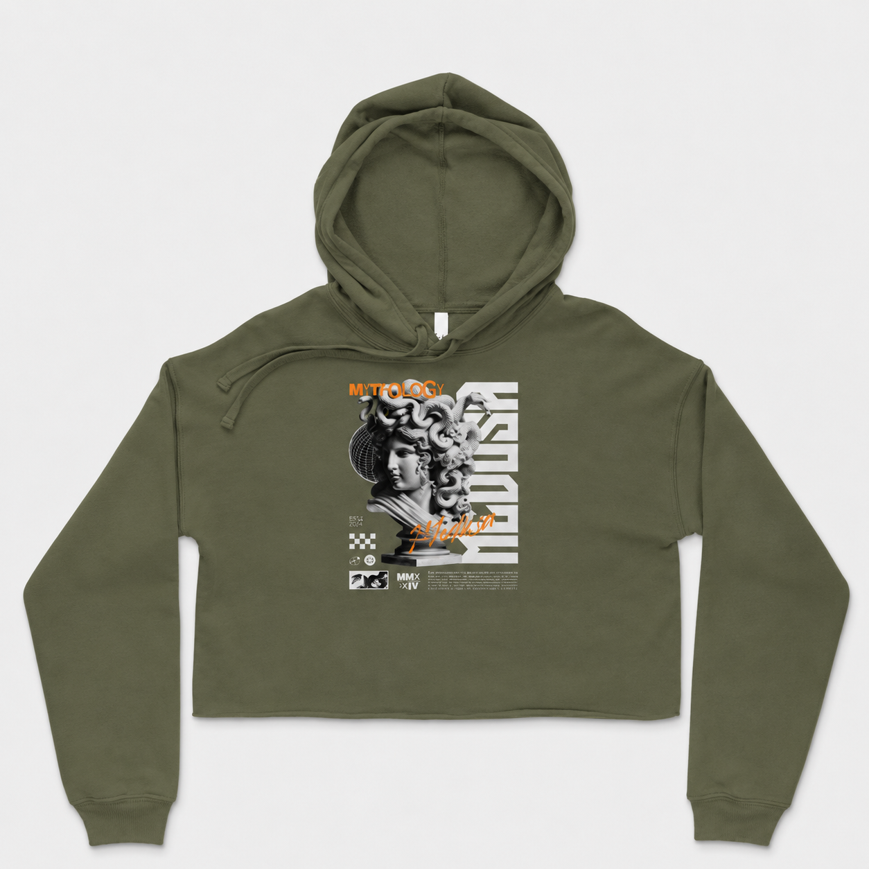 ZN Mythology Cropped Hoodie